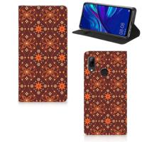 Huawei P Smart (2019) | Hoesje met Magneet | Batik Brown - thumbnail