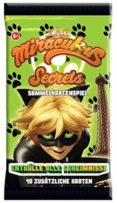 Miraculous verzamelkaarten boosterpack duits set van 10 | 96 stuks