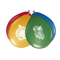 Folat BV Safari ballonnen, 8st. - thumbnail