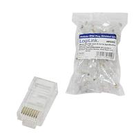 LogiLink MP0002 UTP kabel-connector 100sts RJ45 cat5 - thumbnail