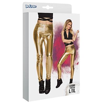 Legging glans goud