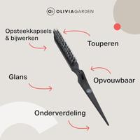 Olivia Garden Style-Up Folding Brush Mixed Boar & Nylon - thumbnail