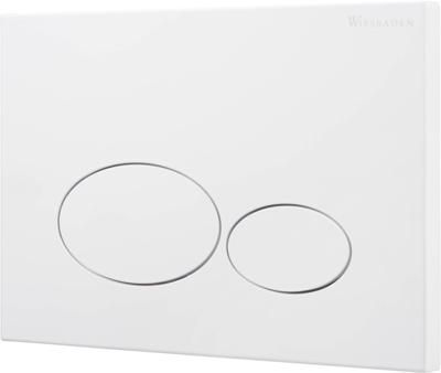 Saqu Oval bedieningspaneel mat wit voor Geberit Sigma reservoir 12cm (UP320) Saqu Oval bedieningspaneel mat wit voor Geberit Sigma reservoir 12cm (UP320)