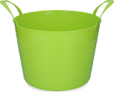 Emmer V-Trug Flexi 40 l Limoen