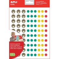 Apli Kids beloningsstickers Happy Smile, blister met 12 vellen - thumbnail