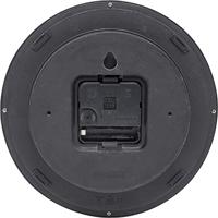 NeXtime nx-7321zw wandklok nxt diameter 20cm kunststof zwart, witte wijzerplaat - thumbnail