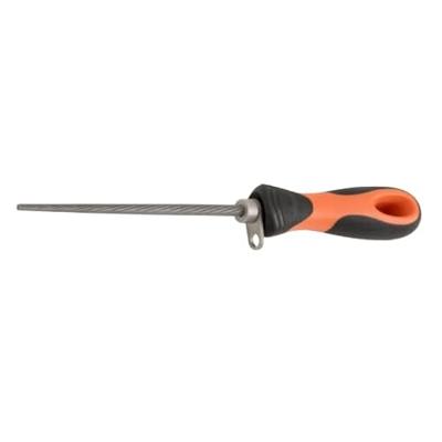 Bahco Ronde vijl ERGO™ | met veiligheisring | met hecht | halfzoet | 200 mm - TAH1-230-08-1-2