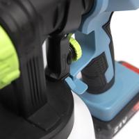 QLT Verfspuit op Accu voor Watergedragen en Oplosmiddelhoudende Verf - thumbnail