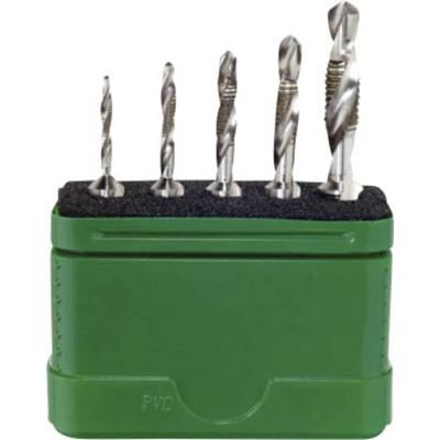 Wiha 28026 Combinatietapboorset 5-delig Metrisch Rechtssnijdend DIN 3126 HSS 1 stuk(s) Wiha 28026 Combinatietapboorset 5-delig Metrisch Rechtssnijdend DIN 3126 HSS 1 stuk(s)