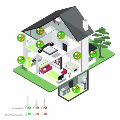 Nedis DTCTCO30WT Carbon Monoxide|koolstof-monoxide