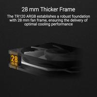 ASUS TUF GAMING TR120 FAN ARGB BLACK - thumbnail