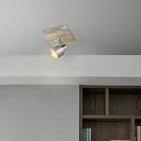 Light depot - LED opbouwspot Drift - 12 cm - mat staal - Outlet - thumbnail