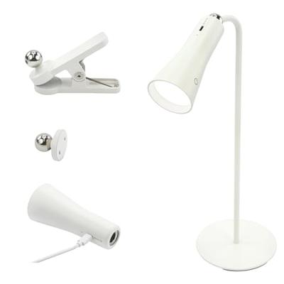 Ansmann 3-in-1 Oplaadbare Bureaulamp - Wit Ansmann 3-in-1 Oplaadbare Bureaulamp - Wit