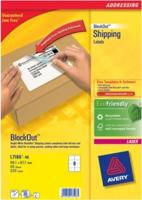 Etiket Avery L7165-40 99.1x67.7mm wit 320 etiketten | 5 stuks - thumbnail