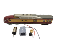 micromotor NR012C motor ombouwset voor Roco VT 11.5 Modell mit Zwischengetriebe - thumbnail