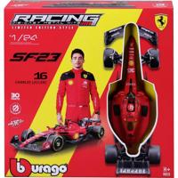 Bburago F1 KIT Ferrari SF23 mit Helm, #16 Leclerc 1:24 Auto - thumbnail