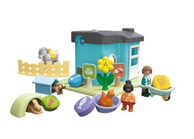 Playmobil® Junior 71690 dierenpension met voerautomaat Playmobil® Junior 71690 dierenpension met voerautomaat