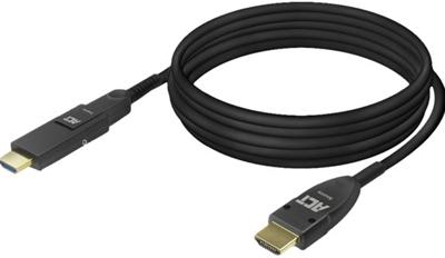 ACT 25 meter HDMI High Speed 4K Active Optical Cable met afneembare connector v2.0 HDMI-A male - HDM