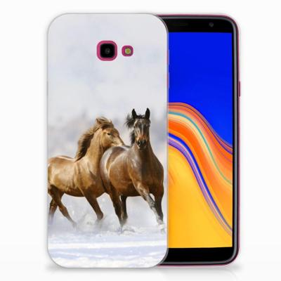 Samsung Galaxy J4 Plus (2018) | TPU Hoesje | Paarden