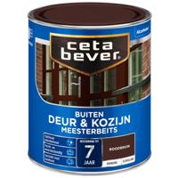 Cetabever Meesterbeits Deur en Kozijn Dekkend Zijdeglans - Roodbruin - 0,75 liter - thumbnail