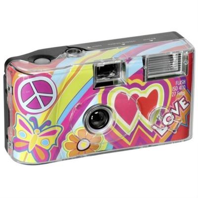 Topshot Flash 400 27 love red Wegwerpcamera 1 stuk(s)