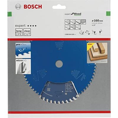 Bosch Professional Cirkelzaagblad voor Hout | Expert for Wood | Ø 160mm Asgat 20mm 48T - 2608644018 - thumbnail