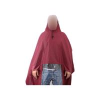 Poncho Deluxe , Koplampproof one-size-fits-all Bordeaux Rood - thumbnail
