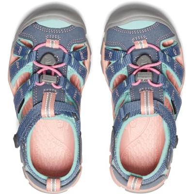Keen Seacamp II Cnx Kinder Sandaal Flint Stone/Ocean Wave 13/31