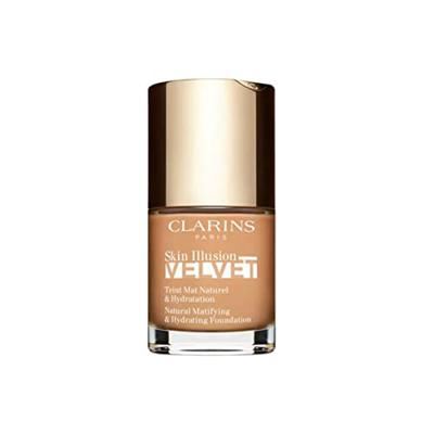 Clarins Skin Illusion Velvet Foundation Amber 30ml Clarins Skin Illusion Velvet Foundation Amber 30ml