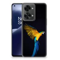 OnePlus Nord 2T | TPU Hoesje | Papegaai - thumbnail