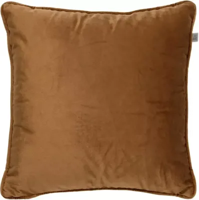 Dutch Decor Kussen Finn 45x45 Cm Tobacco Brown