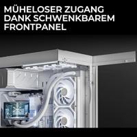 TRYX TRYX LUCA L70 Midi-tower PC-behuizing, Behuizing, Gaming-behuizing Wit - thumbnail