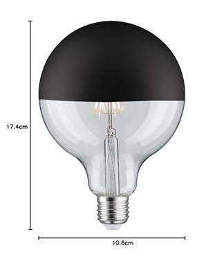 Paulmann 28679 LED-lamp Energielabel F (A - G) E27 Globe 6.5 W = 48 W Warmwit (Ø x h) 125 mm x 174 mm 1 stuk(s)