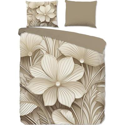 Good Morning Dekbedovertrek "" - Zand - (240x200/220 cm) - Katoen