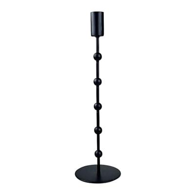 Boltze Home Kandelaar metaal zwart 2 dlg. h20-30cm