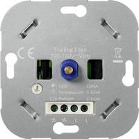 Sygonix SY-4697892 Draaidimmer Geschikt voor lampen: Halogeenlamp, LED-lamp, Gloeilamp - thumbnail
