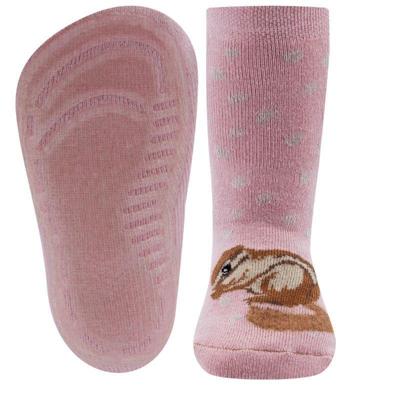 Ewers antislip sokken Stoppi softstep Eekhoorn wildrose-31-34