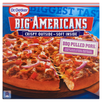 Dr. Oetker Big Americans Pizza BBQ Pulled Pork 420 g bij Jumbo - thumbnail