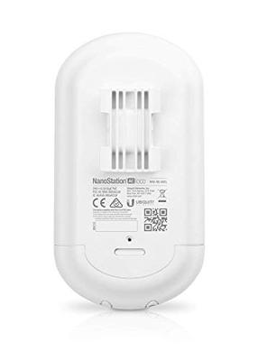 airMAX AC NanoStation 5AC Loco - Draadloos toegangspunt - 802.11ac - 5 GHz - binnen/buitengebruik - wit airMAX AC NanoStation 5AC Loco - Draadloos toegangspunt - 802.11ac - 5 GHz - binnen/buitengebruik - wit