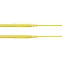 Schützinger Veiligheidsmeetsnoer Stekker 4 mm Stekker 4 mm 150.00 cm Geel 1 stuk(s) - thumbnail