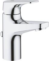 GROHE Bau Flow waterbesparende wastafelkraan S-size met waste chroom 23751000 - thumbnail