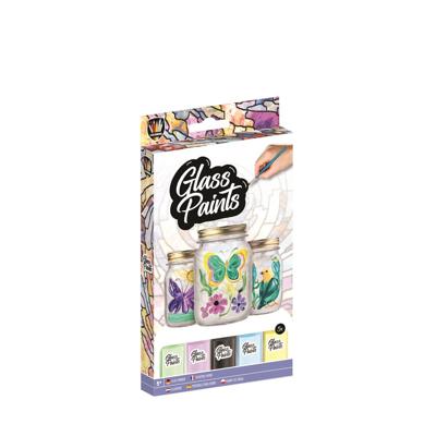 Creative Craft Group Glasverf met penseel, 5x22ml Creative Craft Group Glasverf met penseel, 5x22ml