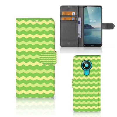 Nokia 3.4 | Telefoon Hoesje | Waves Green
