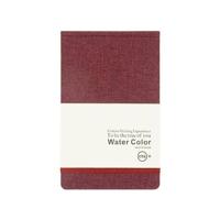 2 stuks A5 katoenen doek aquarel leeg Kladblok kind schilderij schets doodle notebook grootte: A5 (donkerrood) - thumbnail
