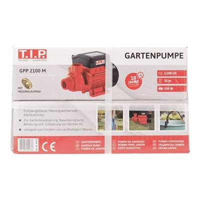 T.I.P. - Technische Industrie Produkte GPP 2100 M Tuinpomp 2.100 l/h 35 m T.I.P. - Technische Industrie Produkte GPP 2100 M Tuinpomp 2.100 l/h 35 m