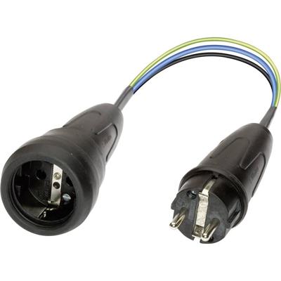 Benning Meetadapter | voor 1-fase verbruikers | Veiligheidscontactstekker | bij een veiligheidsstopcontact | 1 stuk - 044131 044131