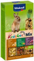 Vitakraft Kräcker Mix dwergkonijnensnack 3-in-1 - thumbnail