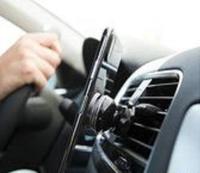 Magnetische Mobiele Telefoonhouder voor in Auto 145954 Zilverkleurig - thumbnail