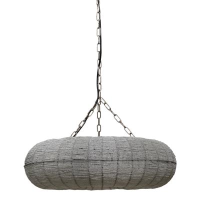 PTMD Hanglamp 'Lize', Glas, 51 x 17cm, kleur Transparant PTMD Hanglamp 'Lize', Glas, 51 x 17cm, kleur Transparant