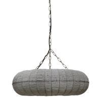 PTMD Hanglamp 'Lize', Glas, 51 x 17cm, kleur Transparant - thumbnail